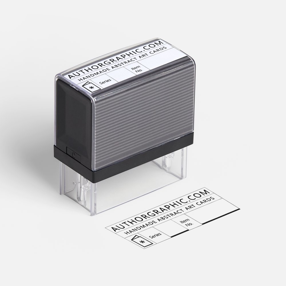 The Authorgraphic stamp